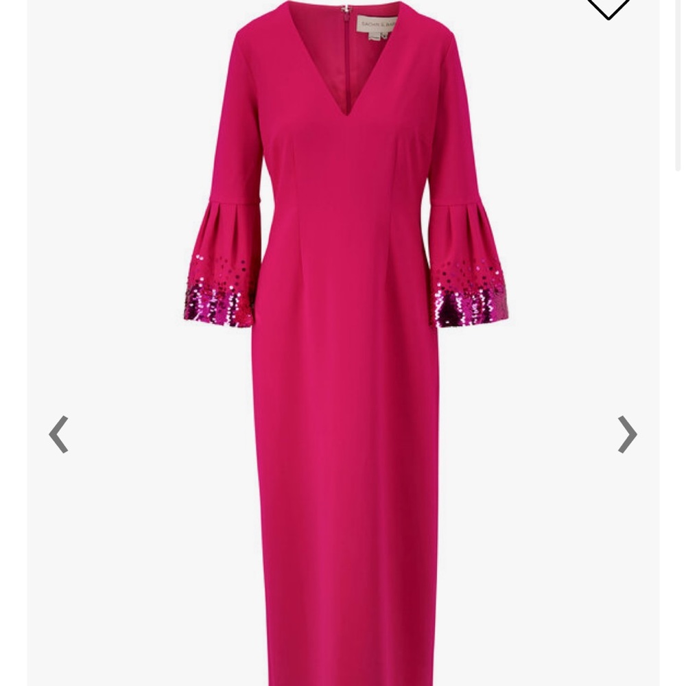 Sachin & Babi Silk-Blend Maeve Gown